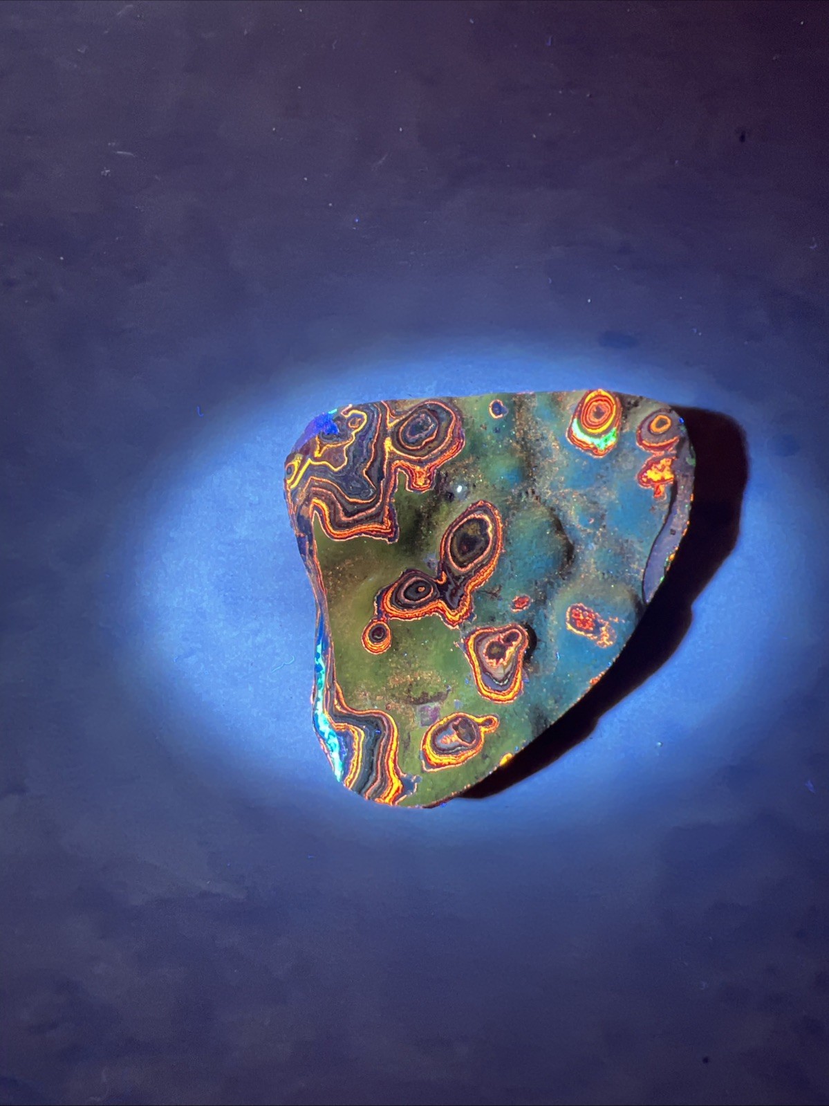 Cadillac Ranch Texas Fordite Rare Colors Motor City Agate Blanks Cabbing