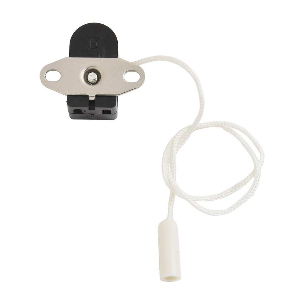 Adjustable cord rotating pull cord wall light switch for personalized control