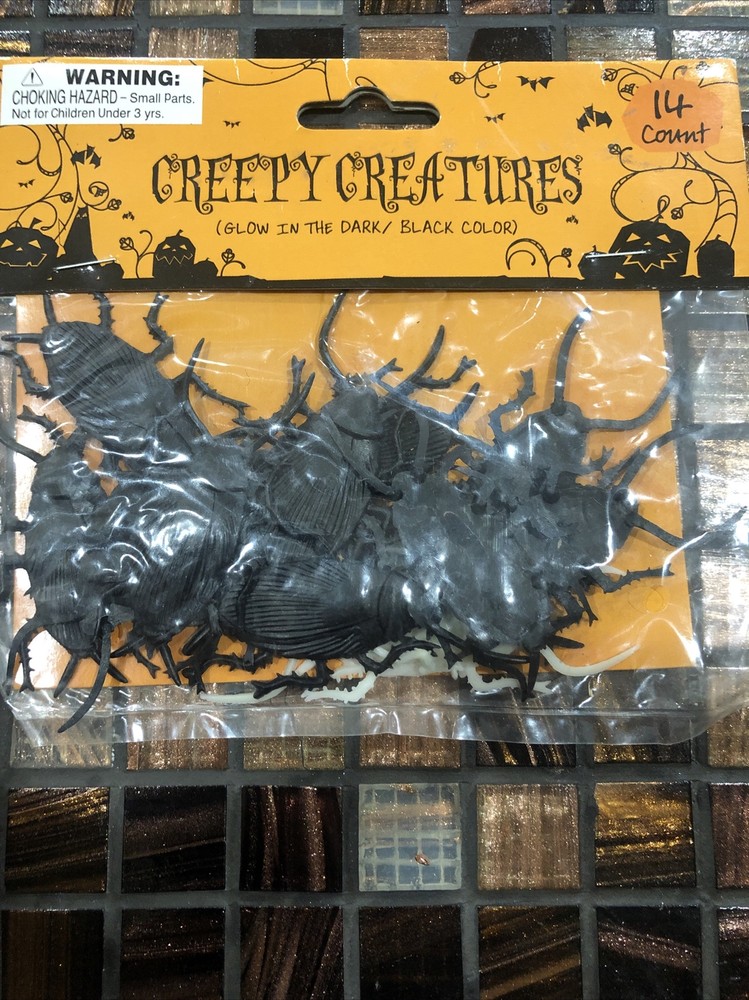 Halloween Greepy Creatures 14 Count