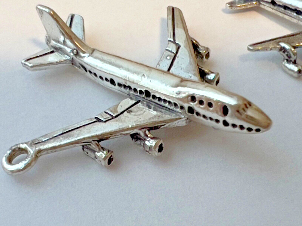 CHARM STERLING TWO AIRPLANES