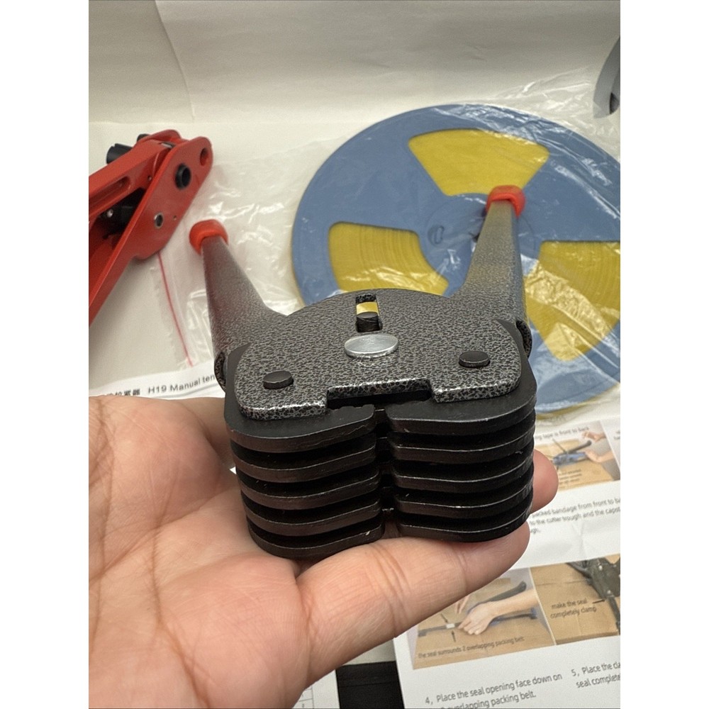 Banding Strapping Kit - Pallet Packaging Strapping Tool with Sealer Tools *READ
