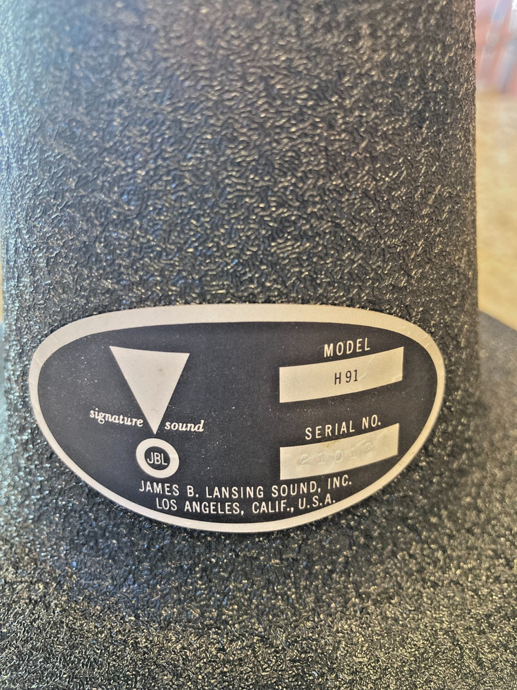 JBL H91 Horns