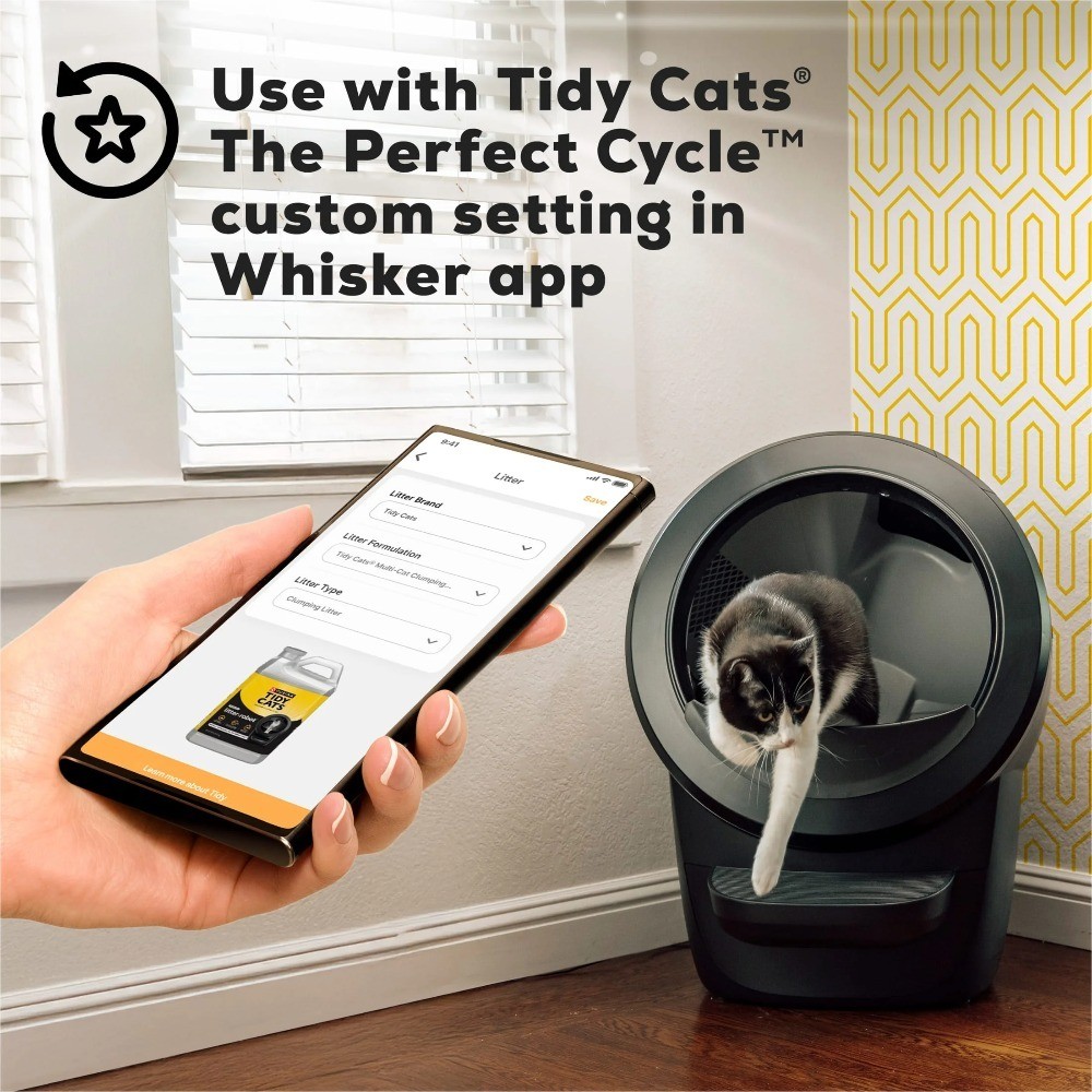 Clumping Cat Litter for Automatic Self-Cleaning Litter Box with Revitalizing