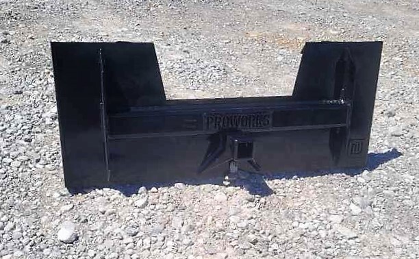 Skid Steer Quick Attach to Trailer Receiver Hitch Attachment – Free Shipping