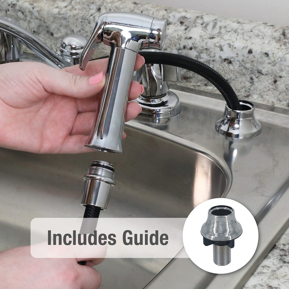 Danco 10330 Transitional Kitchen Sink Side Spray, Chrome