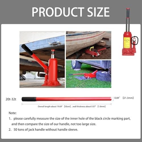 Jack Handle,Floor Hydraulic Bottle Vertical Hydraulic Car Replacement, Bottle