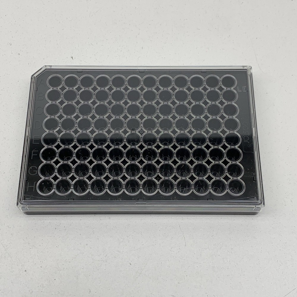 (20-Pack) Corning 3916 Solid Black Flat Bottom TC-treated Microplate EXPIRED2019