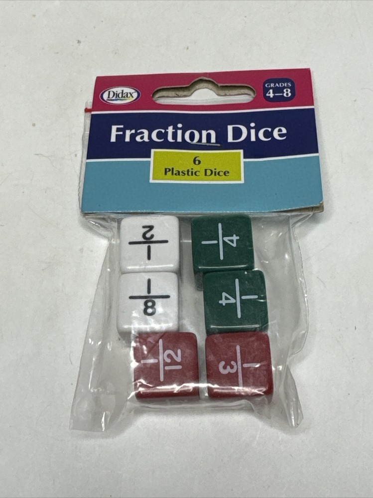 Didax Fraction Dice