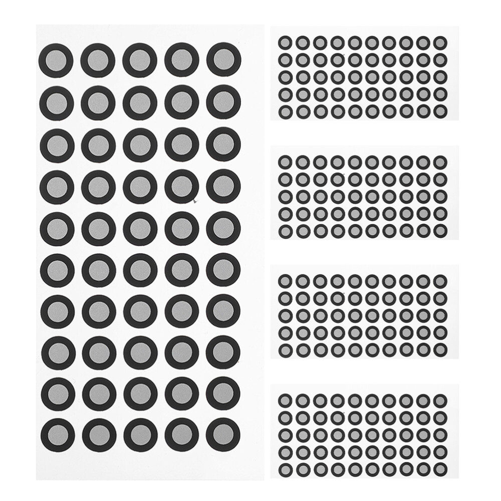 5 Sheets Marking Stickers 3D Scanner Reference Points Markers for 3D Scanning
