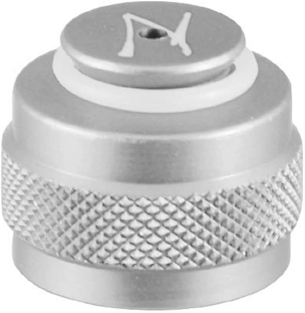 Ninja Valve Thread Cap Protector-Grey-Aluminum
