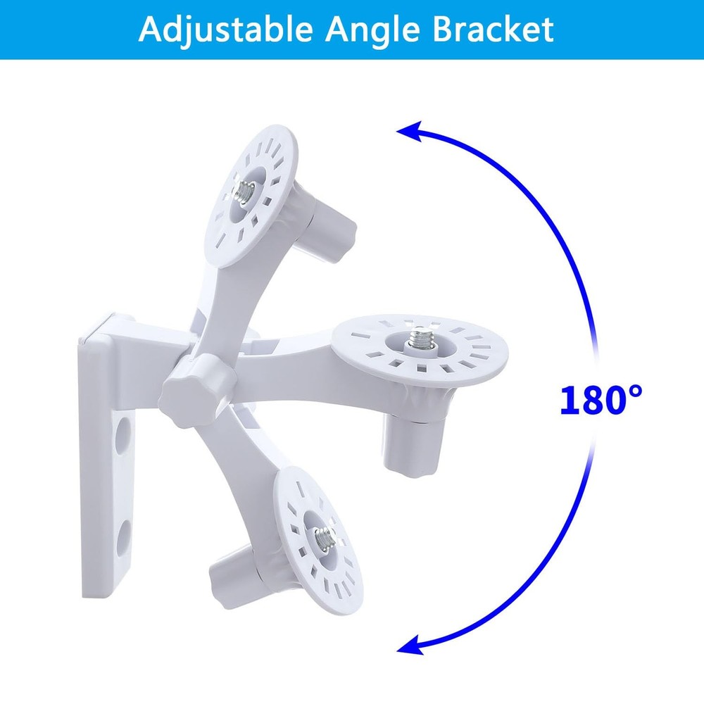 Wall Mount Compatible with TP-Link Tapo C210/ C200 and 2 Pack wall mounts