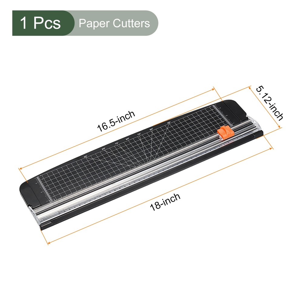 10 Sheet Paper Cutter A3 Stack Trimmer Portable Scrapbooking Tool 18"
