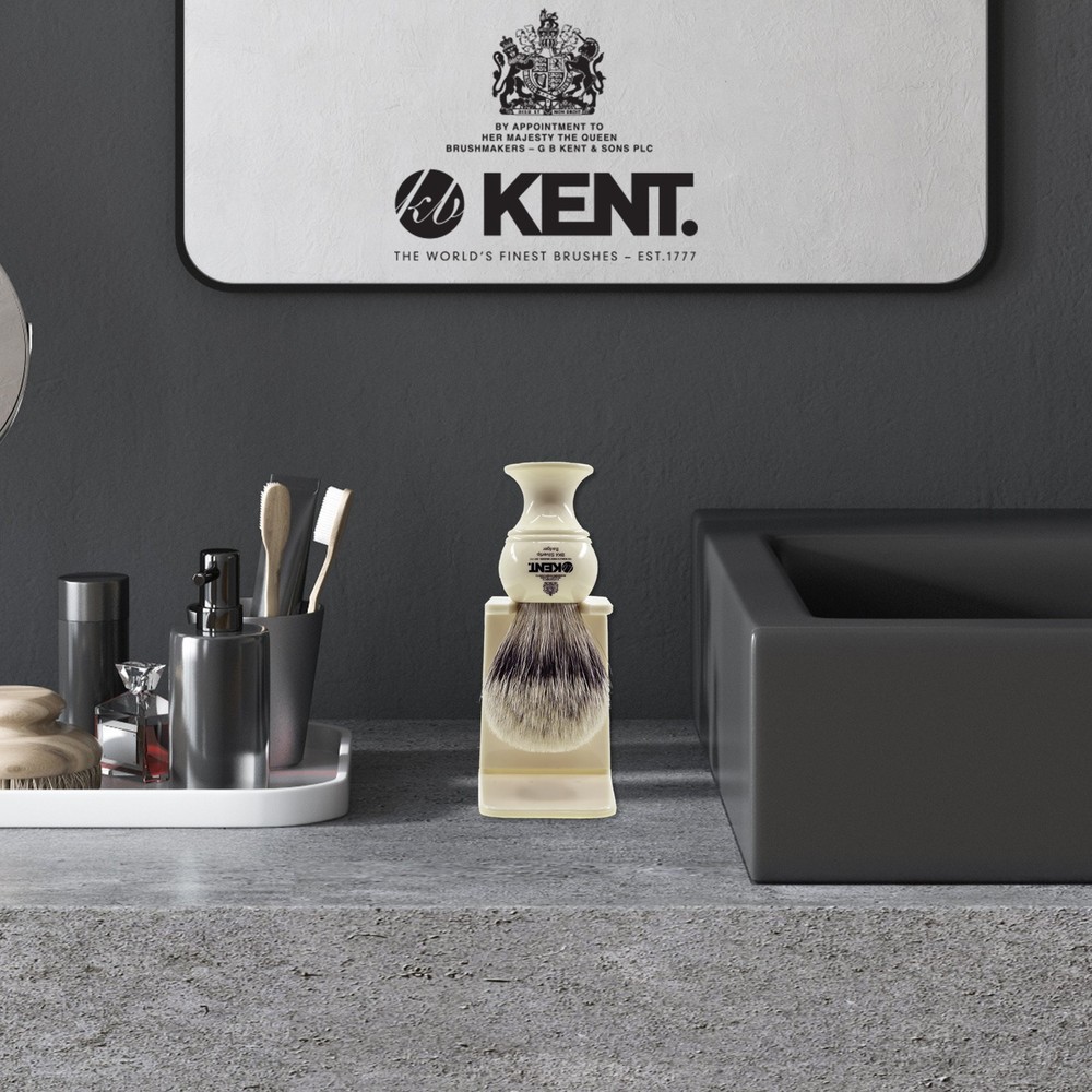 Small Shaving Brush Stand with Self Adhesive