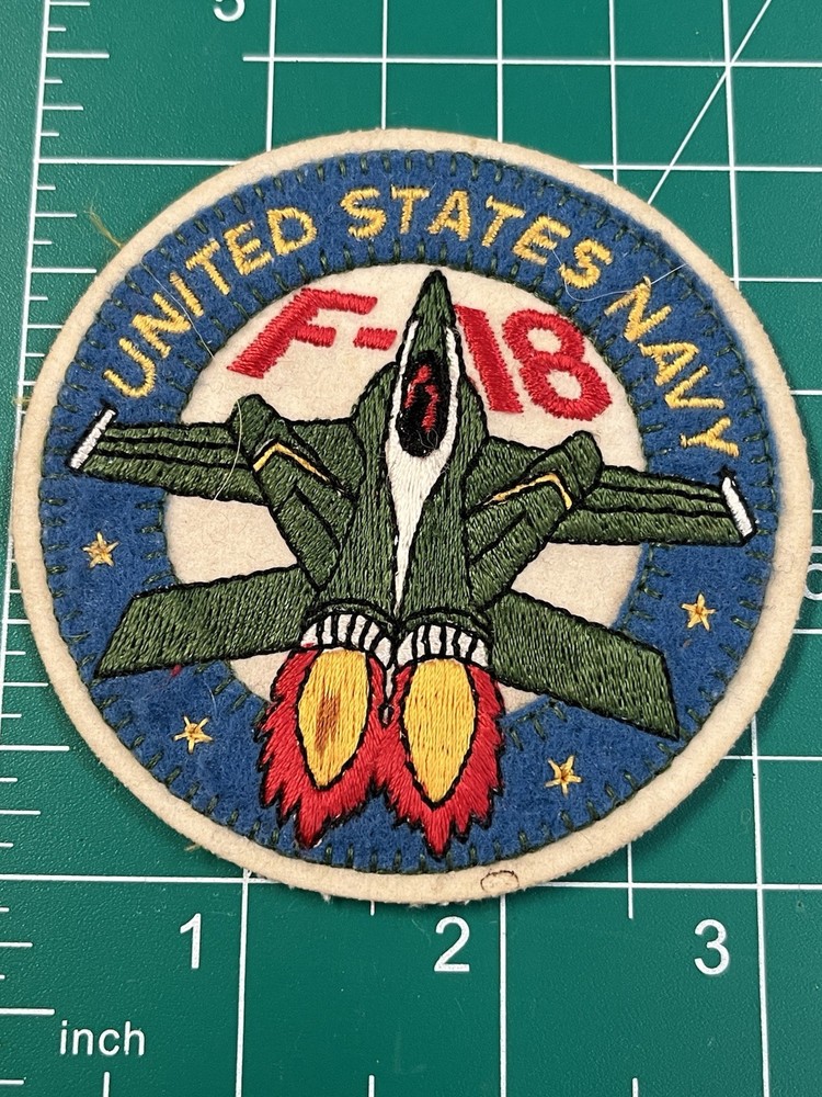 US Navy USN F-18 Patch