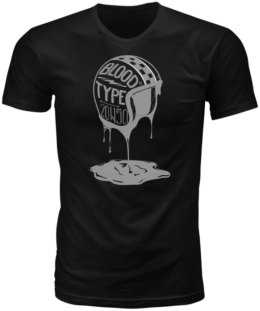 HIGHWAY 21 Blood Type Tee Md Black