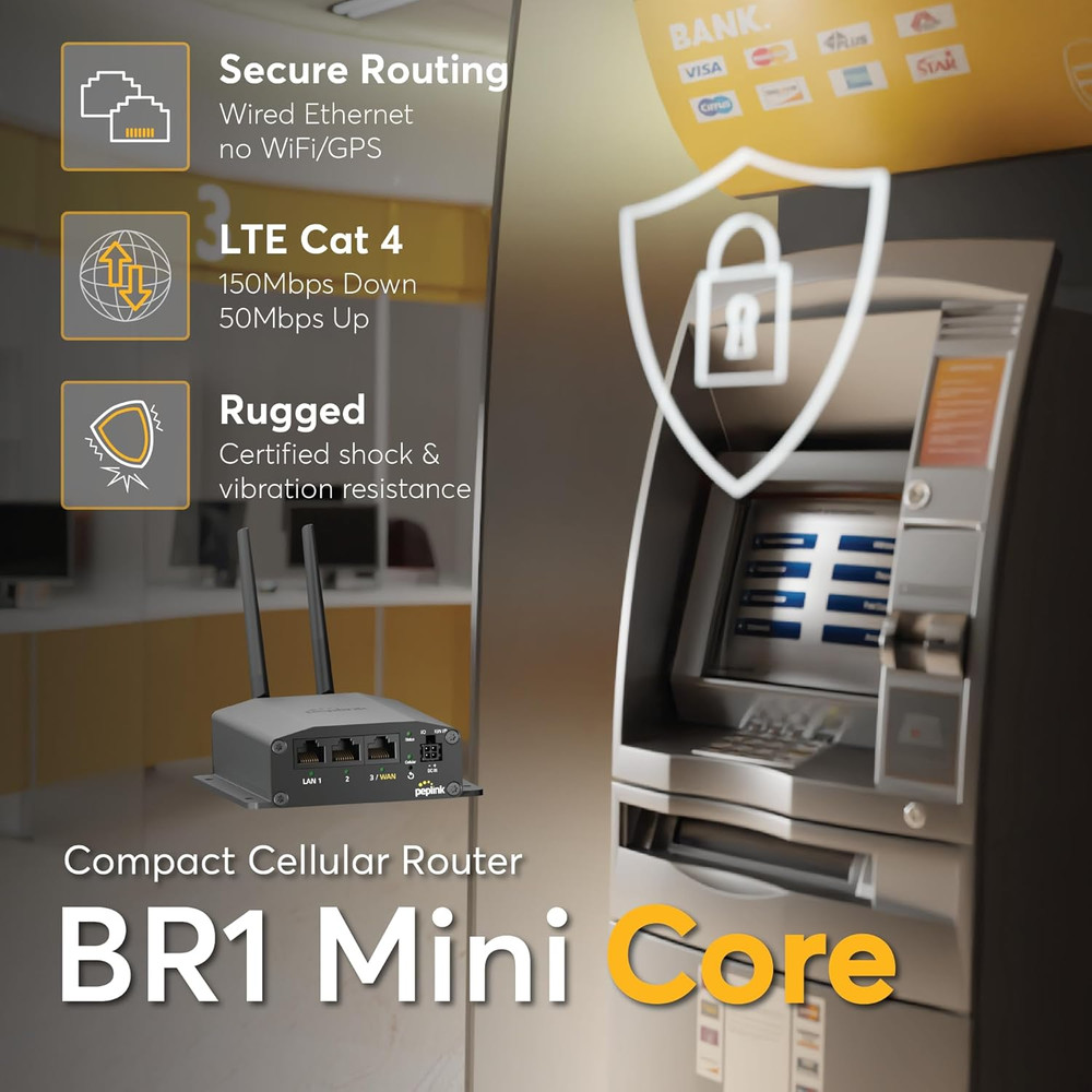 Cellular Router MAX BR1 Mini Core | High Speed 150Mbps Single Cellular LTE Compu