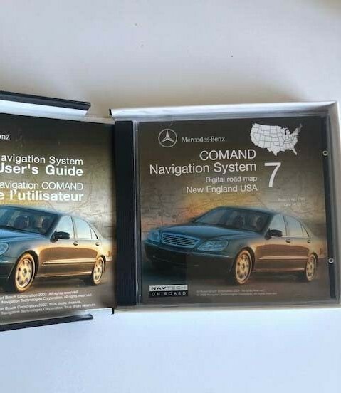 Mercedes-Benz Comand Navigation System CD ROM Map 7