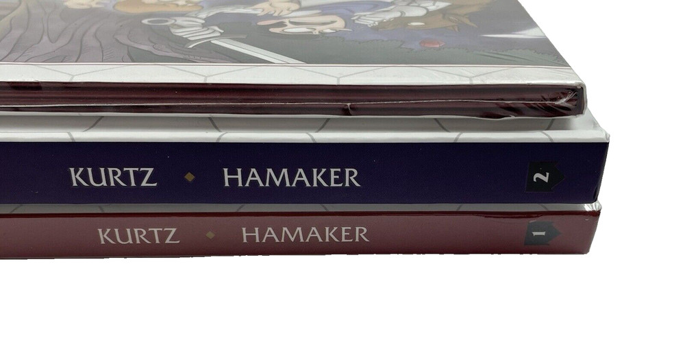 Table Titans Books One and Two GM Screen SIGNED Kurtz