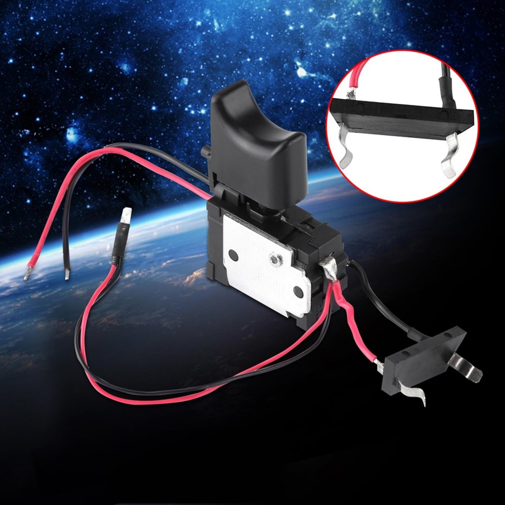 Electric Drill Switch, Cordless Trigger 7.2V-24V Lithium...