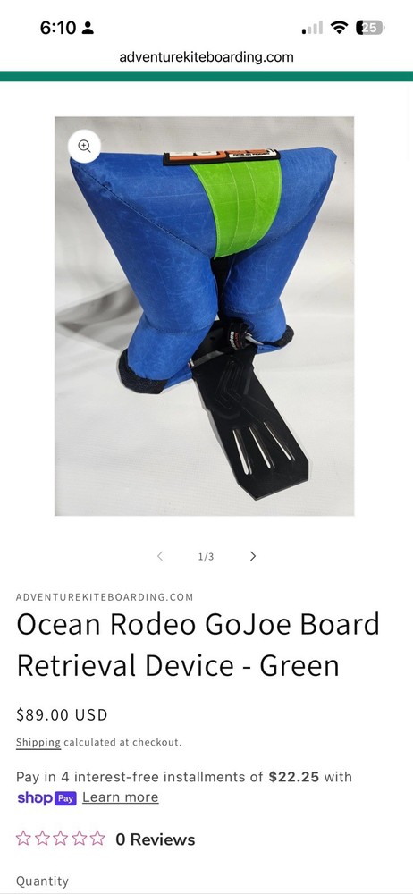 Ocean Rodeo GoJoe Leashless Board Retrieval Device