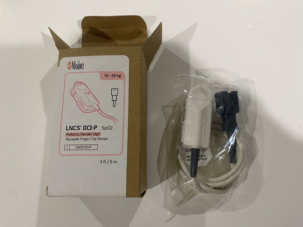Original Masimo 1864 Reusable Finger Clip Sensor