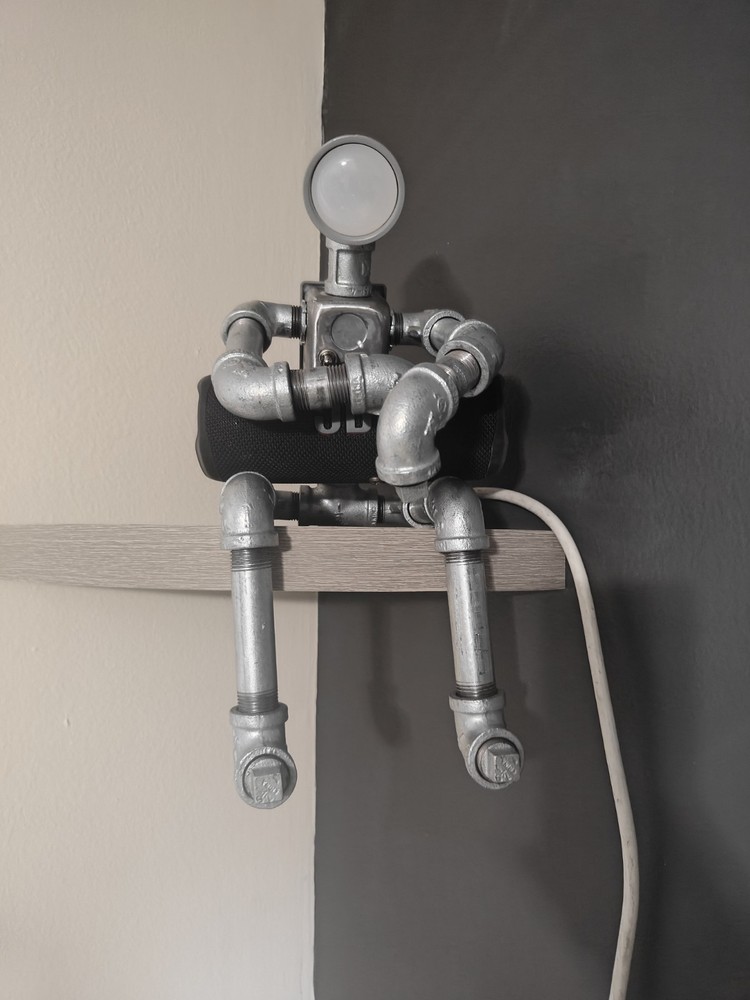Unique Custom Handcrafted Steampunk Light with Personality