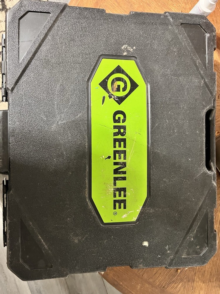 greenlee knockout set 1/2 - 4