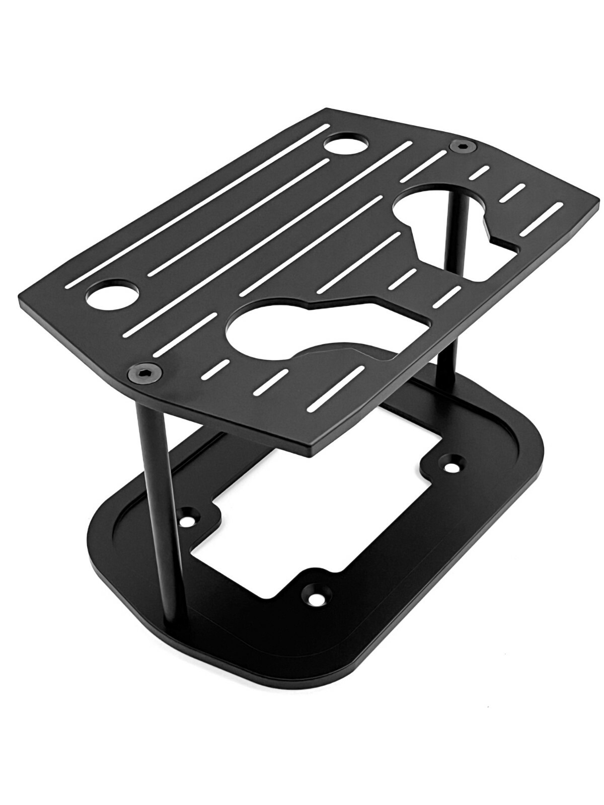 Optima Battery Tray Billet Polished Ball Milled Chevy Ford Mopar Fit 34/78 Group