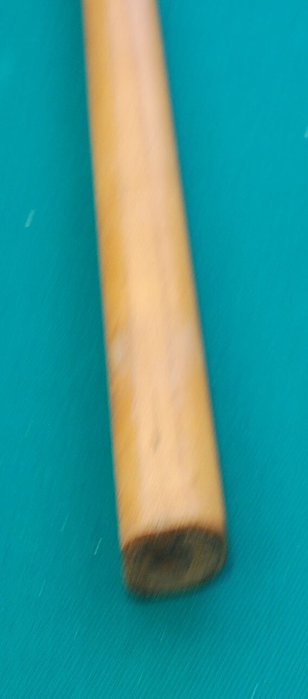 Antique Octagonal Collender circa 1880 one piece cue