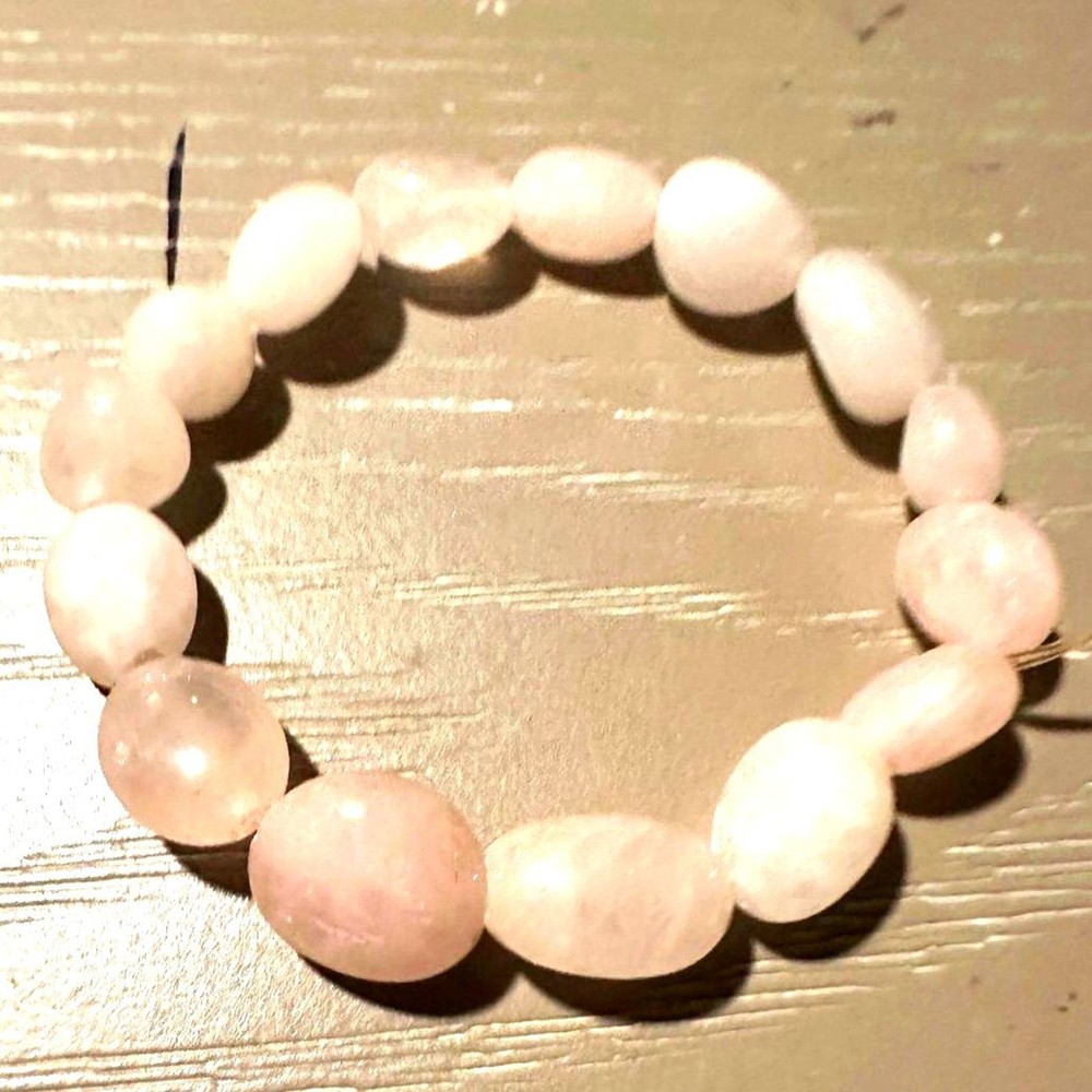 Pink Quartz Handmade Bracelet