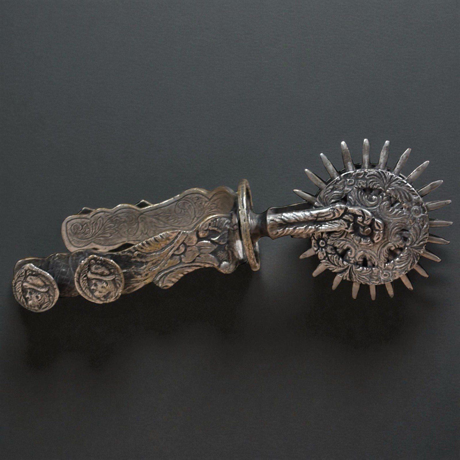 Vintage Spanish Conquistador Style Wedding Gaucho Cowboy Spur