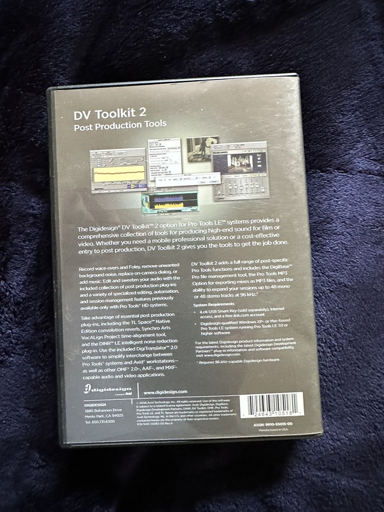 Avid Digidesign DV Toolkit 2 Post Production Tools
