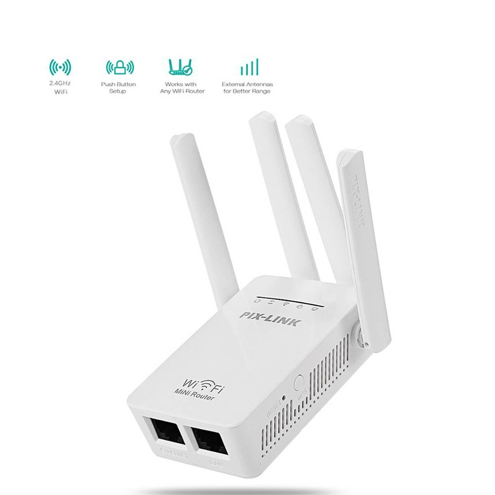 WiFi Range Extender Internet Booster Wireless Signal Repeater Wireless Amplifier