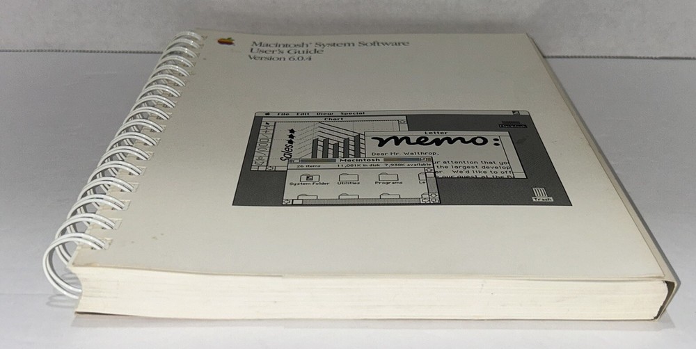 Macintosh System Software User’s Guide 1989 Version 6.0.4 Apple Vintage