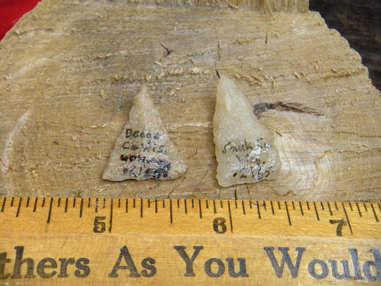 2 HIXTON MADISON POINTS – LATE DAVE STILP COLLECTION - BOUGHT FROM ROCKETFLYER