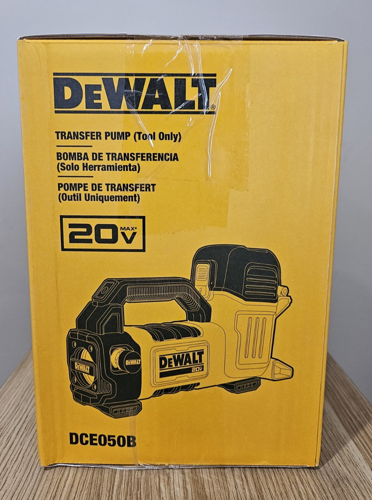 NEW DeWALT 20V MAX Transfer Pump DCE050B