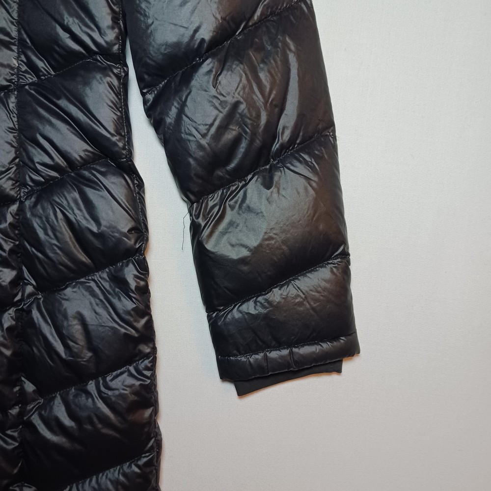 Andrew Marc Womens 650 Fill Packable Duck Down Puffer Jacket Medium Black