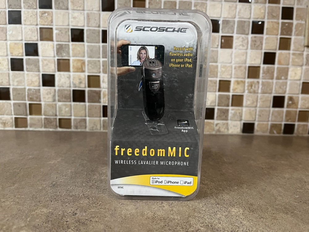 Scosche IBTMC Wireless Bluetooth Microphone for Video Recording N9-2(1)