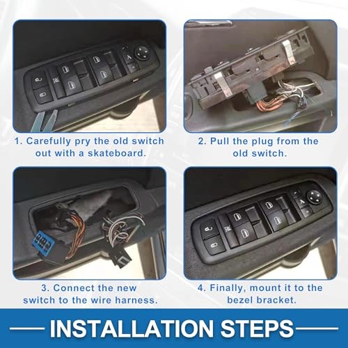 Power Window Switch No.68270253AB Window Control Switch for Chrysler 200