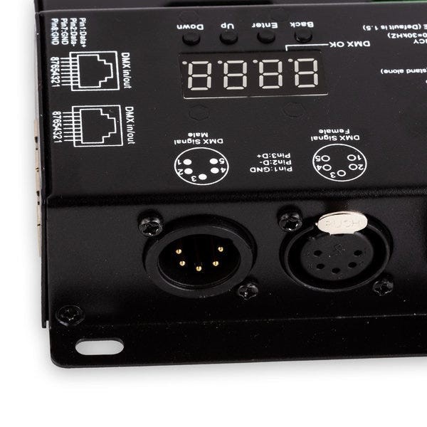 Used StudioPro 12 Channel DMX Digital Decoder - 5A per Channel