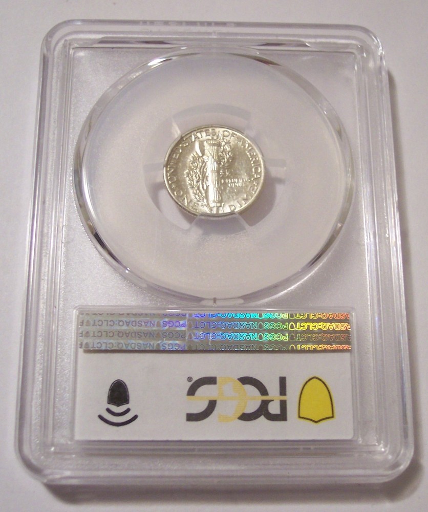 PCGS 1944 Mercury Dime AU55*