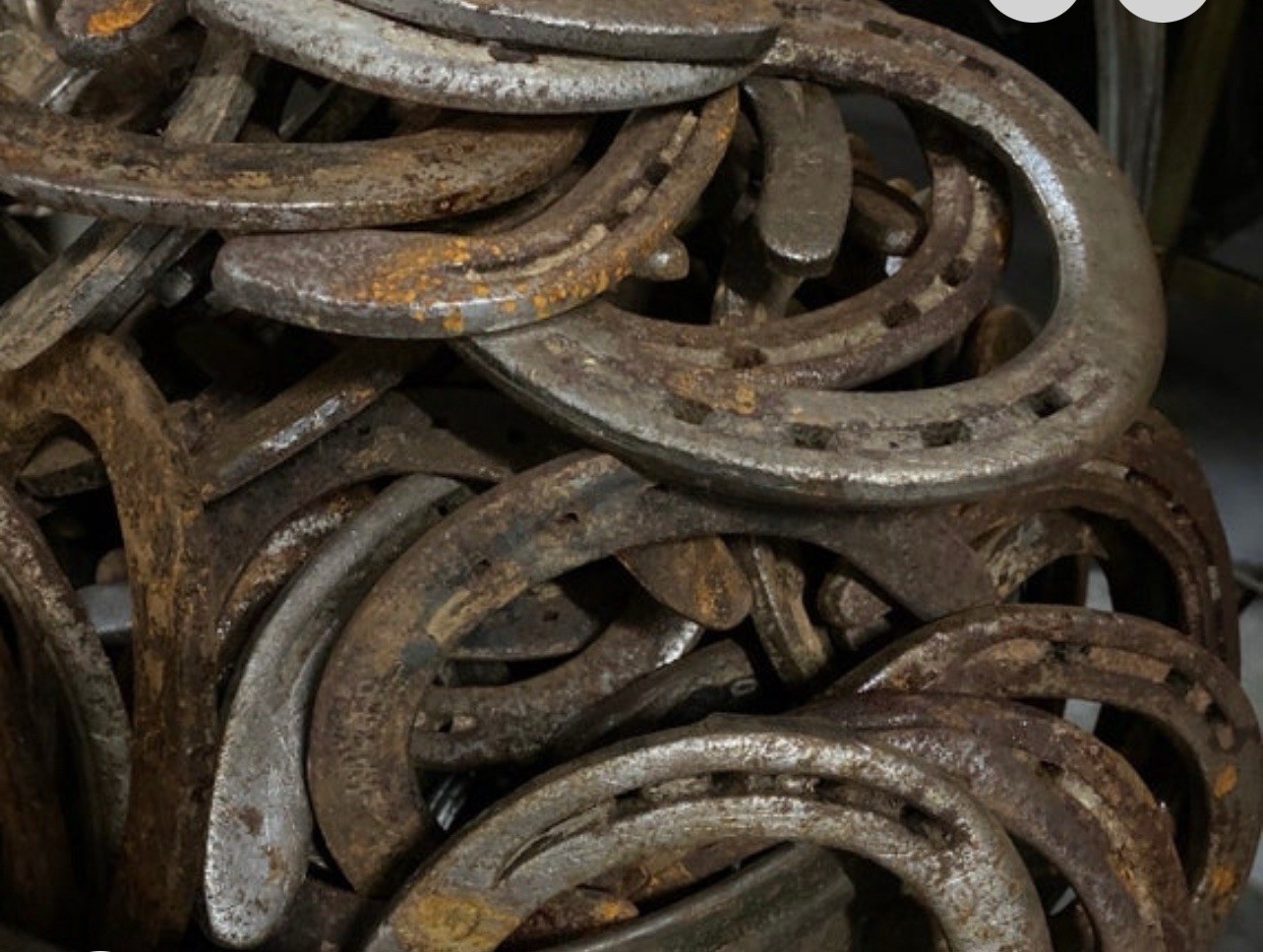 Used Steel Horseshoes