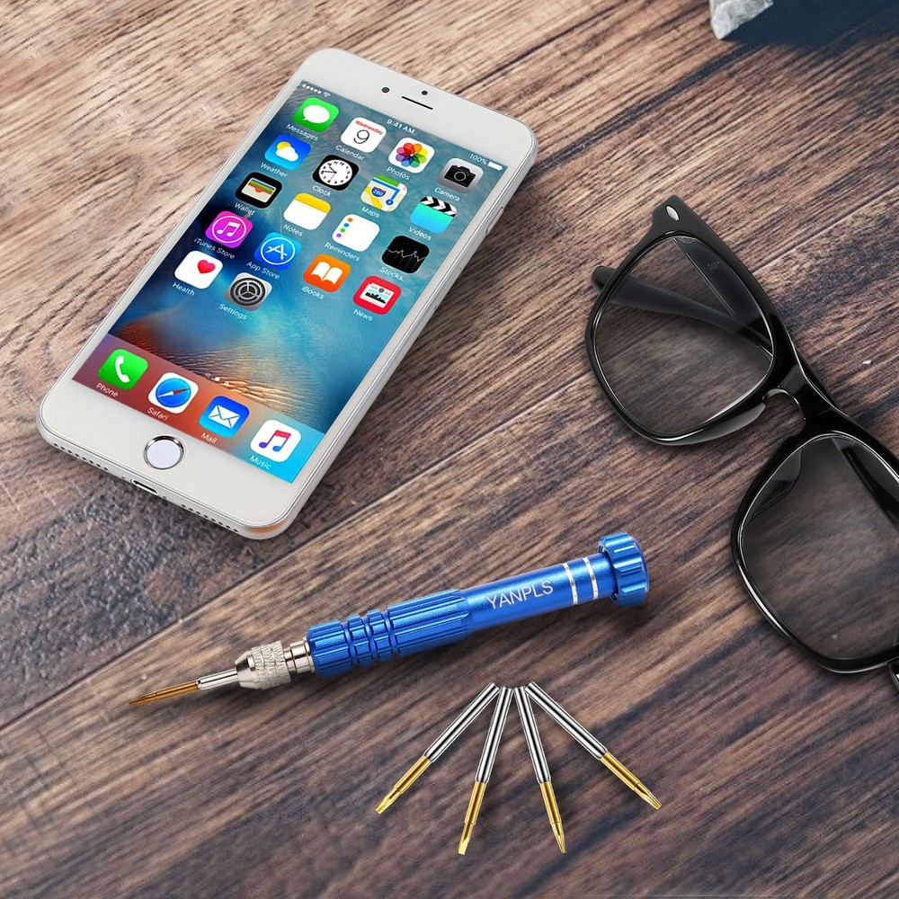 Small Screwdriver Watch Glasses Mini Set, Micro Precision Tiny Screwdriver Se...