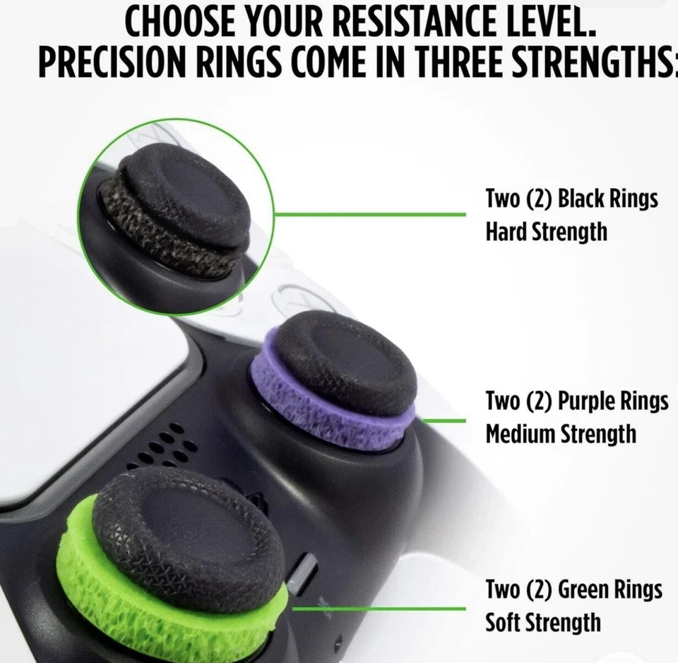 Precision Rings | Aim Assist Motion Control for Xbox, Play Station, Switch Pro