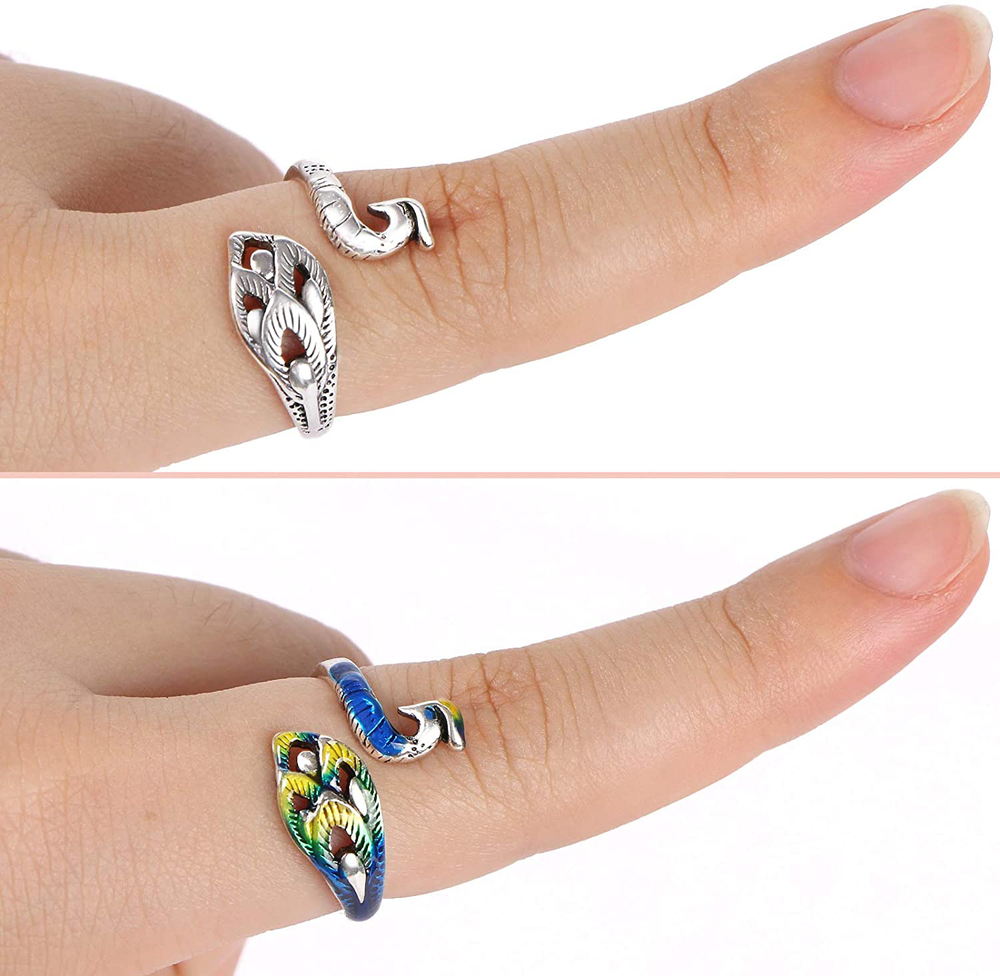 3 Pack Adjustable Knitting Loop Crochet Loop Yarn Guide Finger Holder Ring