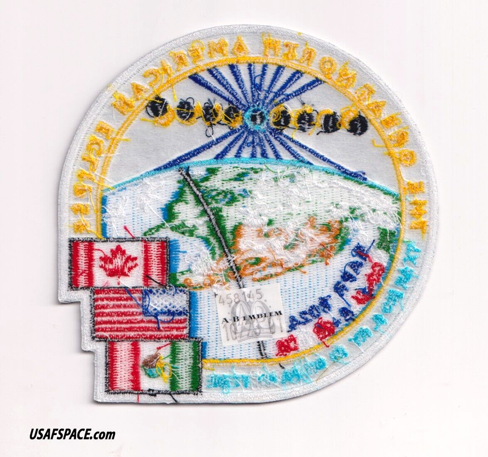 The Great North American Eclipse 2024-ORIGINAL Tim Gagnon-AB Emblem-SPACE PATCH