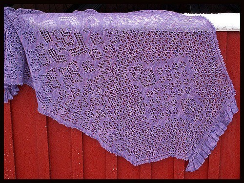 Goddess Knits GK126 "Cailleach" Shawl Pattern