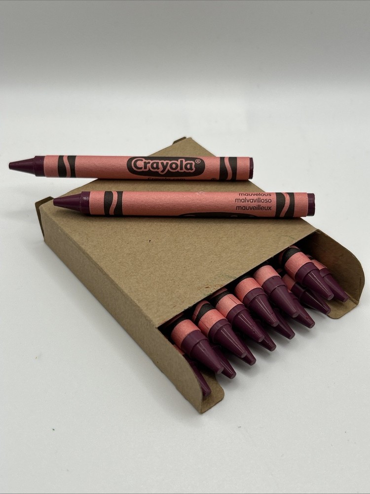(16) Crayola Crayons (mauvelous) BULK