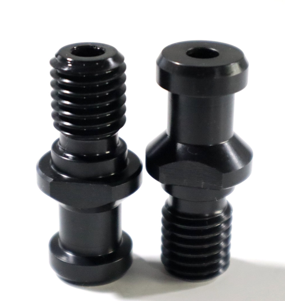 2 pcs, TJ DAVIES, PSC 470-15 COOLANT-THRU CAT 40 PULL STUD
