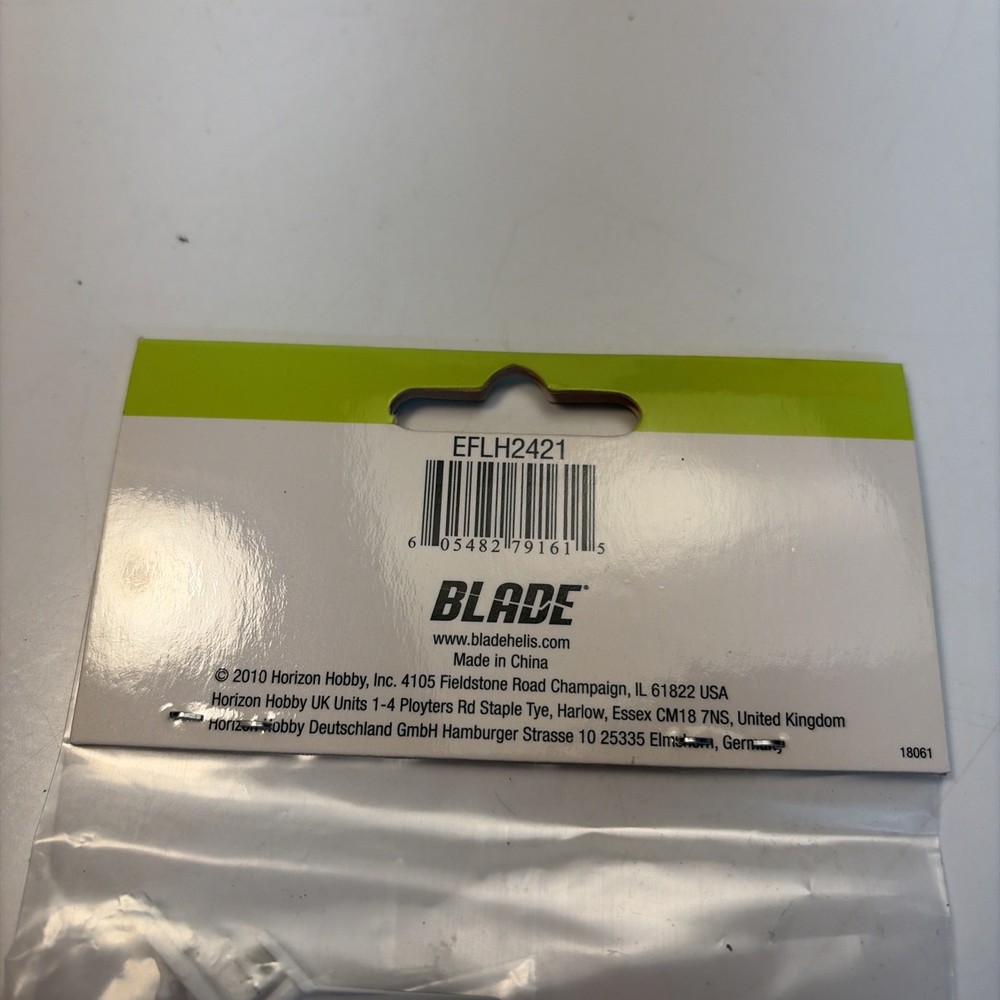 Blade by Design Upper Main Blad Set BMCX2 EFLH2421 NOS